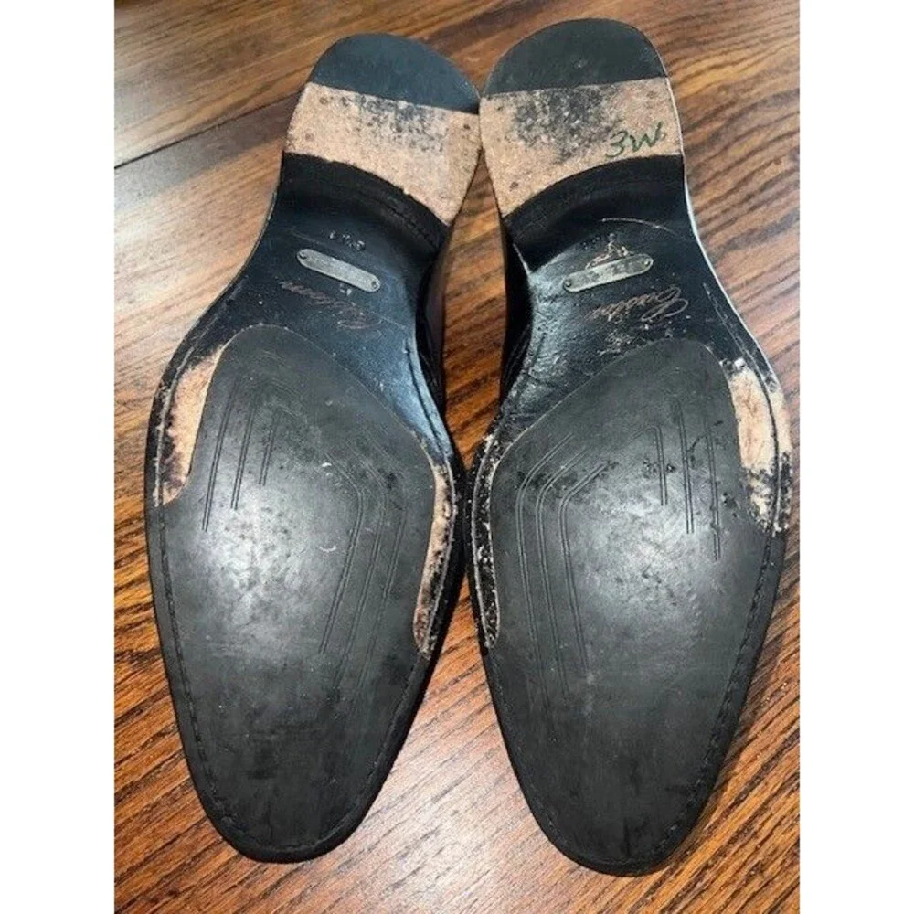 Mezlan Tiziano Custom Loafers (Style 25386) Black Calfskin Men’s 8.5M